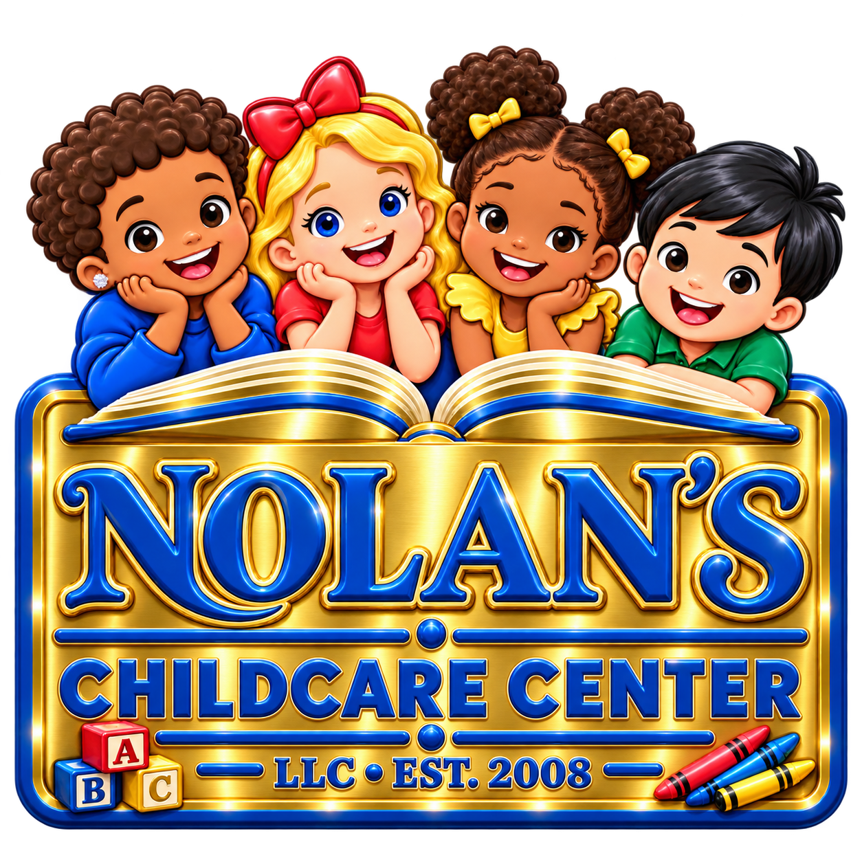 Nolan’s Childcare Center kids logo